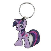 China Custom My Little Pony Cartoon Design Key Ring, 3D soft Touch Flexible PVC Key Chains on sale