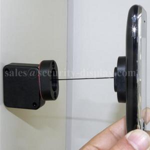 Anti Theft 3M Adhesive 90cm Retractable Cable Holder For Shaver Display
