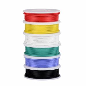 Hook Up Flexible ISO9001 24 Gauge Electrical Wire Kit 300V High efficiency