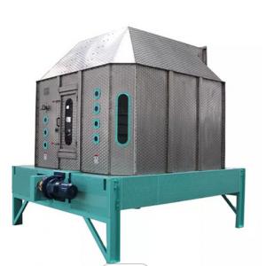 SS Steel 20t/H  8m3 Counterflow Pellet Mill Cooler For Feed Pellet Line
