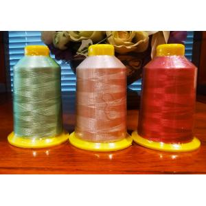 China 150D/3 Vivid Color High Tenacity Nylon Yarn, Bonded Nylon Thread For Sewing Leather supplier