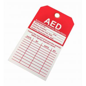 Long Lasting Durability Plastic Safety Tag Customized Design