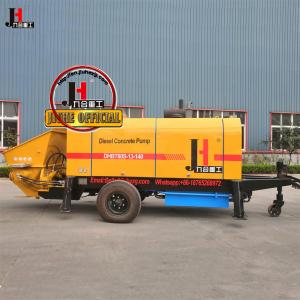 China DHBT80 High Pressure Cement Pump Concrete Machinery Pump Concrete Pump Trailer Trade Hydraulic Concrete Pump supplier