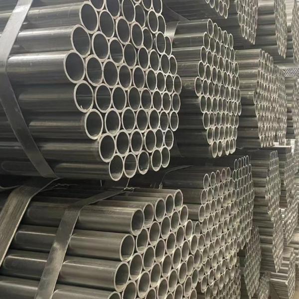 China Delivery Liquid Processing Service Galvanized Steel Round Pipe 0.2 mm-2.5 mm with Tolerance ±5% and Punching wholesale