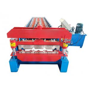 Color Steel Servo Motor Metal Roof Making Machine For Building Material Construction