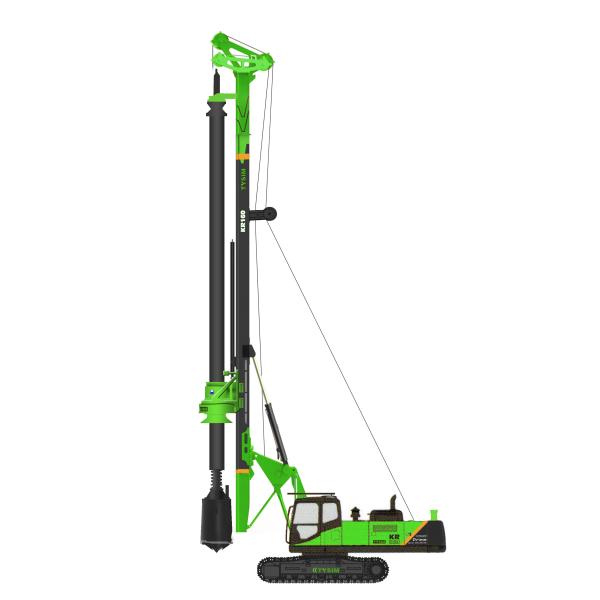 China 3.5 Km/h Travel Speed Piling Rig Machine with 150 KN.m Max Torque and 100kN Max Pulling Force for Drilling Foundation wholesale