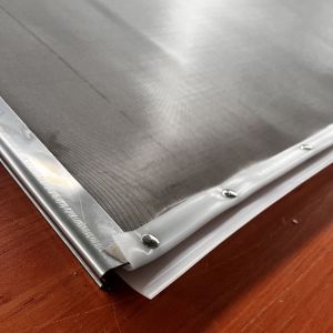 China 316L Stainless Steel Grommet Screen High-Temp Resistant >80°C with Custom Mesh Count 14-230 for Rotex Replacement wholesale