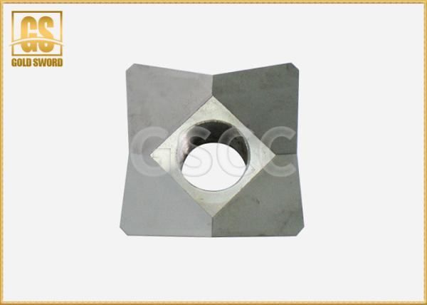 Cutting Tools Custom Tungsten Carbide , Brazing Carbide Inserts Easy Maintenance