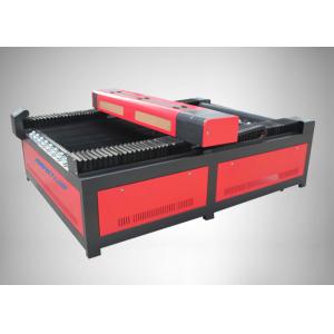 China Large Scale Red CO2 Laser Engraving Machine With Honeycomb Working Table supplier
