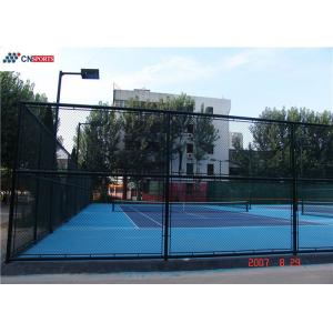 China Silicon Polyurethane Tennis Court Flooring ISO9001 Anti Slide supplier