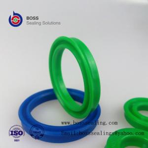 China Hydraulic Rod Piston Seals Polyurethane Green Blue Yellow PU U-Cups, UNS/UHS Seal Profile wholesale