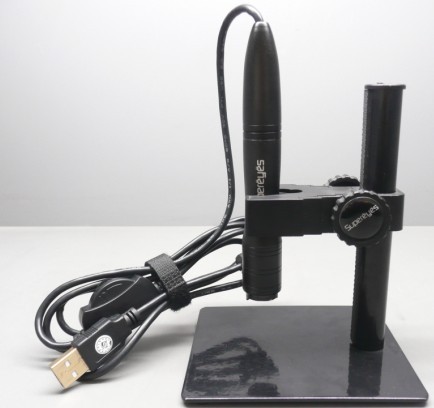 China Microscope portatif A005+ de Digital avec l'illumiantion réglable de LED supplier