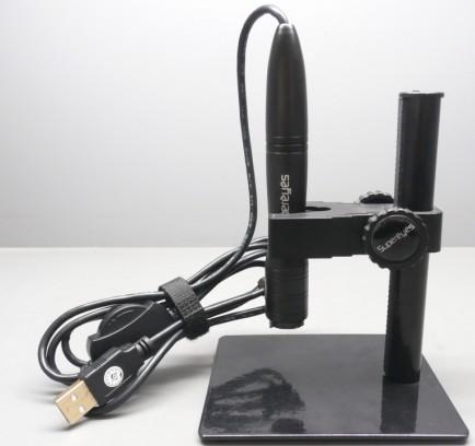 Portable Digital Microscope A005+ with adjustable LED illumiantion