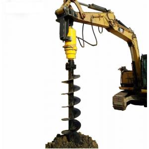 Mini 1-5 Tons Excavator Digging Machinery Hydraulic Drilling Machine Earth Auger