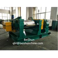 China Two-roller rubber refining machine is used to process rubber powder into recycled rubber on sale