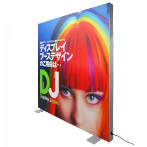 China Fabric Advertisement Light Box Textile Backlit Frame Double Visible Surface supplier