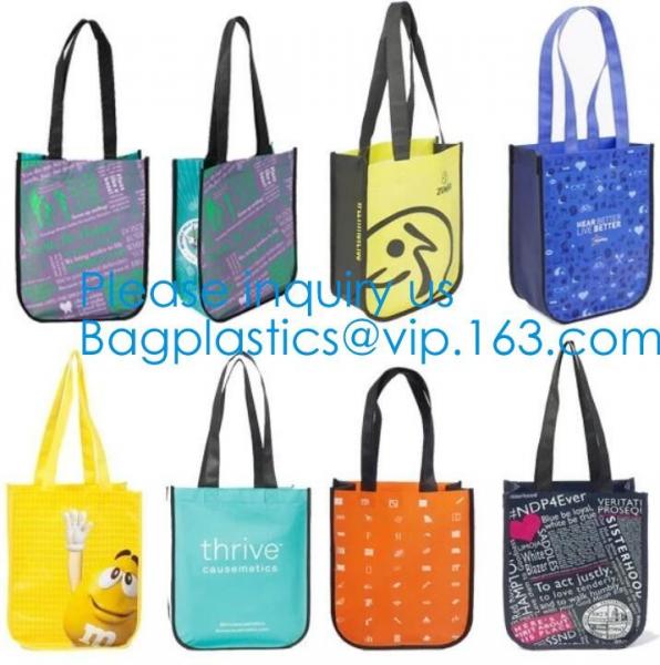 Promotional Custom Sublimation Recyclable Fabric Carry Non Woven Bag,Folding