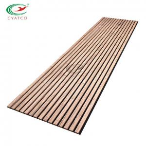 Thickness 21mm Sound Acoustic Panel Wood PET Material Multipurpose