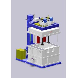 China Unité de dégazage rotatif en ligne à trois phases et à quatre rotors wholesale
