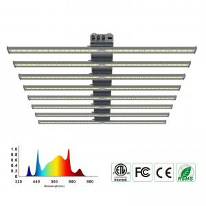 China Full Spectrum UV IR LED Indoor Greenhouse Lights Bar Plant Growth Increase supplier