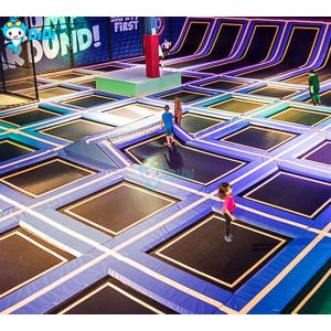 China Easy Maintenance Childrens Indoor Playground With Maze Game For Super Market wholesale