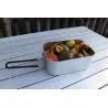 China Mess Tin Camping Bento Box ornaments Camping Cookware Kit Lunch Container Steaming Rack Set with Storage Bag Picnic wholesale