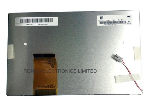 8.0 Inch G080Y1-T01 -30 ~ 85 °C High Operating Temperature Automotive Display