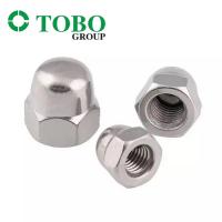 China Factory Wholesale DIN1587 Carbon Steel Zinc Plated Hex Domed Nut Hexagon Dome Nut M8 on sale