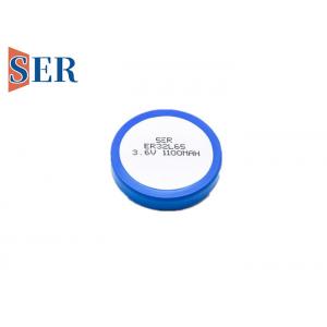 ER32L65 3.6V 1/10D Button Cell Battery Buckle Type 1000mAh