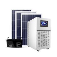 China 8kw Solar Power System Home 220v Offgrid Integrated Generator Photovoltaic Panel Full Set on sale