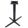 China Item 2902 Metal Dining Table legs Flat Self Stabilizing Cast Iron Table X Base wholesale