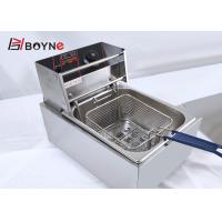 China Heavy Duty Fried Chicken Fryer single tank temperature controled on sale