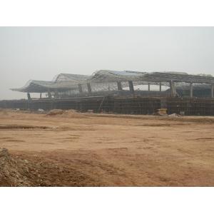 China Low Carbon Truss Structural Steel Frame For JieYang Airport Project wholesale