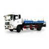 White Liquid Tanker Truck , Water Spraying Truck Front Spray Rear Sprinkling