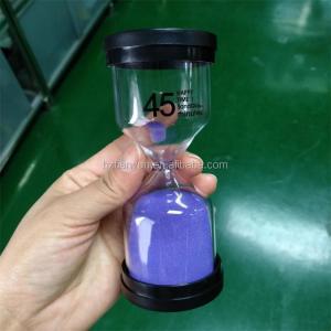 Black Cover Hour Glass Egg Timer 1 Minute - 24 Hours Sand Clock Hourglass