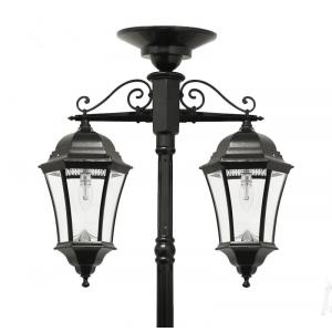 Aluminum Cast Iron Light Pole For Garden Street Lighting Outdoor Lamp Post