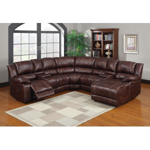 Genuine leather chair, love seat and sofa, brown color, black color