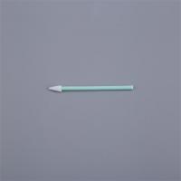 China Lightweight Cleanroom Microfiber Swabs Pointed Tip For Electronic Cleaning on sale