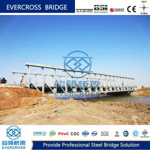 Modular Structure Prefabricated Steel Pedestrian Bridges Custom