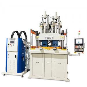 China 120 Ton Two-Color LSR Silicone Injection Molding Machine With Rotary Table supplier