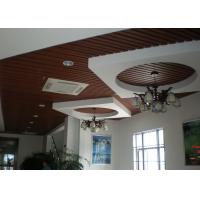 China Recyclable UPVC Wall Panels , Wood Plastic Composite Ceiling Tile on sale