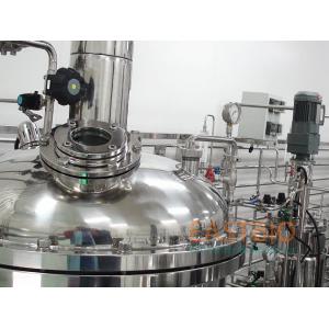 Vaccine Biologicals Fermentation Control System , Stirred Tank Fermenter SS304