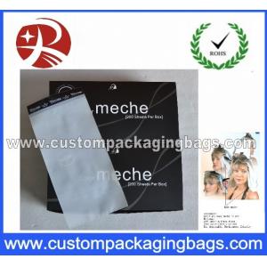 China Plastic Hair Meche / Color Meche for Hair Coloring , Hair Bleaching supplier