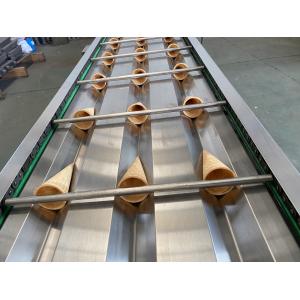 Polished 5000pcs/H  Industrial Ice Cream Waffle Cone Making Machine