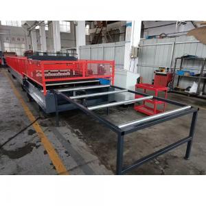 High Speed 0.4-0.7mm Color Painted Galvanized Steel Trapezoidal Roof Sheet Roll Forming Machine