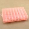 China 19x13x3.6cm PP素材 24グリッドのプラスチック収納箱のための取り外し可能な分割器オーガナイザーケース 容易な組織 wholesale