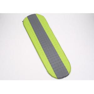 Grey / Green Self Inflating Sleeping Mat Customized Logo 72 * 20 * 3 . 5In