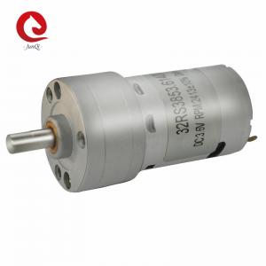 China JUNQI  32RS385 DC Gearbox Motor 24V 32mm Reducer Electric DC motor For Money Counting Machine supplier
