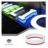 100m/Roll Plastic 3D Side Pass Light Strips For Advertising Signs