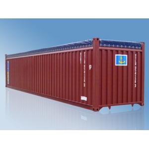 China Soft Roof 40 Foot Dry Cargo Standard Shipping Container Open Top Steel Container supplier
